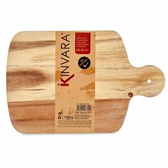 Snijplank Wit Acacia 25,7 x 1,5 x 40 cm (12 Stuks) 3