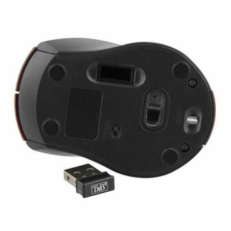 Muis TNB MM240RD Zwart Rood Zwart/Rood 3