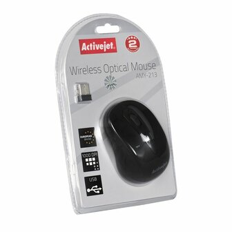 Wireless muis Activejet AMY-213 Zwart 5