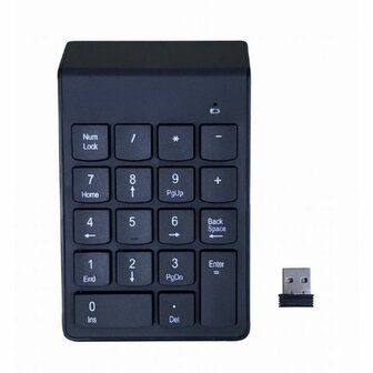 Numeriek toetsenbord GEMBIRD KPD-W-02 Wireless 1