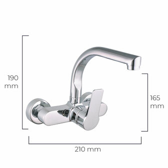 Mengkraan EDM 01145 Zilverkleurig Roestvrij staal Blik Zink 21 x 19 cm 2