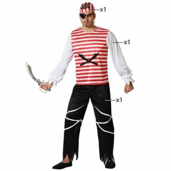 Kostuums voor Volwassenen Piraat - Maat: XS/S - Maat: XS/S 1