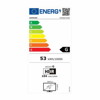 Smart TV Samsung TU43DU7105 4K Ultra HD LED 43&quot; 3