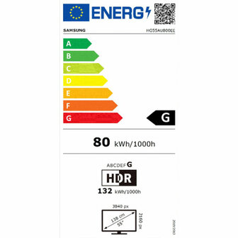Smart TV Samsung HG55AU800EEXEN 4K Ultra HD 55&quot; LED 7