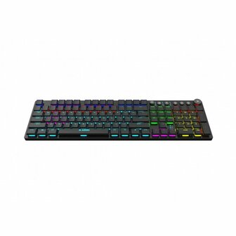 Toetsenbord Ibox AURORA K-6 Zwart Engels QWERTY 8