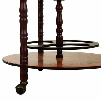Wereldbol Alexandra House Living Bruin 55 x 93 x 55 cm Flessenkast 8
