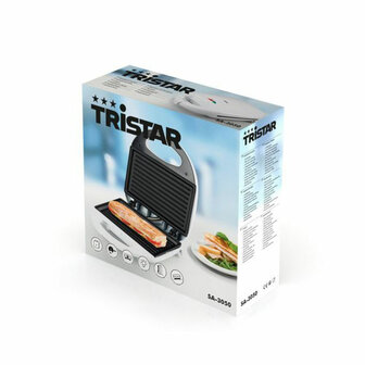 Tosti-ijzer Tristar SA-3050 750W Wit Zwart 750 W 5