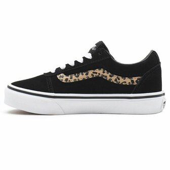 Vans Ward Suede Zwart Luipaard - Maat: 27 1