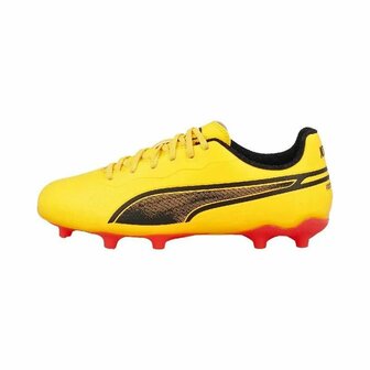 Voetbalschoenen Puma King Matc FG/AG Geel Oranje - Maat: 38 1