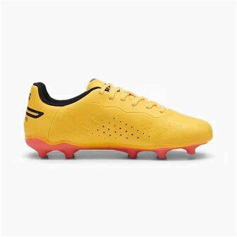 Voetbalschoenen Puma King Matc FG/AG Geel Oranje - Maat: 38 2