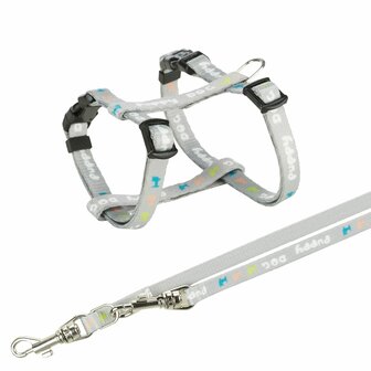 Hondentuigje Trixie Junior Lichtgrijs 1