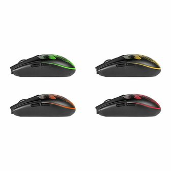 Wireless muis Defender Beta GM-707L Zwart Multicolour 1600 dpi 7