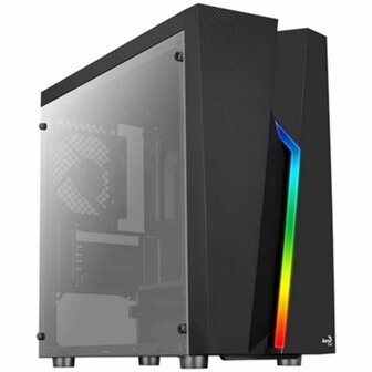 ATX Semi-toren BehuizingAerocool Bolt Mini RGB Zwart Multicolour 1