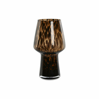 Vaas Home ESPRIT Bruin Zwart Kristal Modern 16,5 x 16,5 x 29 cm 1