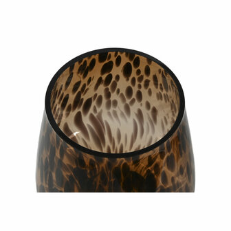 Vaas Home ESPRIT Bruin Zwart Kristal Modern 16,5 x 16,5 x 29 cm 3