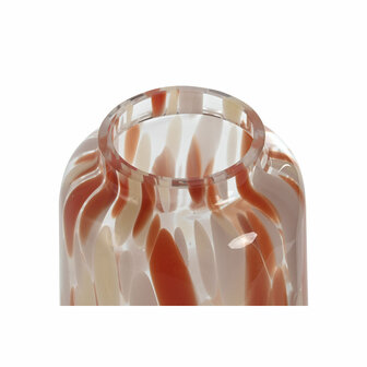 Vaas Home ESPRIT Cr&egrave;me Terra cotta Kristal Modern 12,5 x 12,5 x 30 cm 3