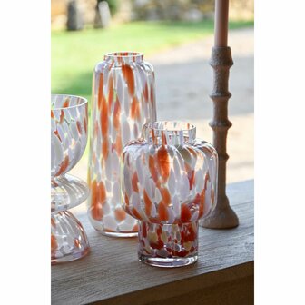 Vaas Home ESPRIT Cr&egrave;me Terra cotta Kristal Modern 15 x 15 x 21 cm 4