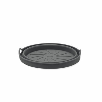 Opvouwbaar siliconen mandje voor airfryer Quid Naturalia 20 x 20 x 7 cm (12 Stuks) 8