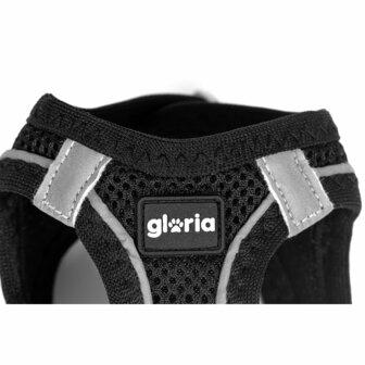 Hondentuigje Gloria Trek Star 33,4-35 cm 51-52 cm Zwart L 3