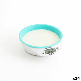 Keukenweegschaal Dcook Gallery Wit Groen 5 kg 1 L (24 Stuks) 1