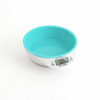 Keukenweegschaal Dcook Gallery Wit Groen 5 kg 1 L (24 Stuks) 3