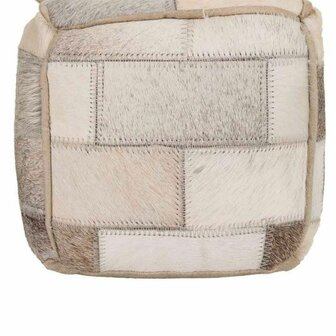 Deurstopper Alexandra House Living Leer 20 x 20 x 20 cm Wit 6