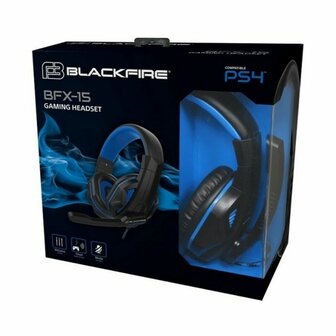 Gaming Headset met Microfoon Tritton BLACKFIRE BFX-15B PS4 Zwart Blauw 2
