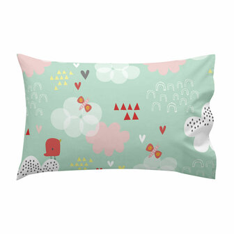 Beddengoedset HappyFriday Moshi Moshi Hola Multicolour Wieg voor baby&amp;apos;s 2 Onderdelen 3