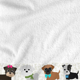 Handdoekenset HappyFriday Mr Fox Dogs Multicolour 2 Onderdelen 4