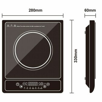 Inductiekookplaat Royalty Line 2000 W 2