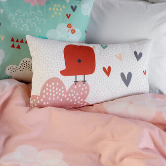 Kussenhoes HappyFriday Moshi Moshi Hola Multicolour 50 x 30 cm 5
