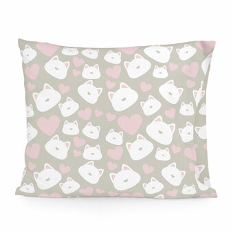 Kussensloop HappyFriday Happynois Kitty Multicolour 60 x 70 cm 1