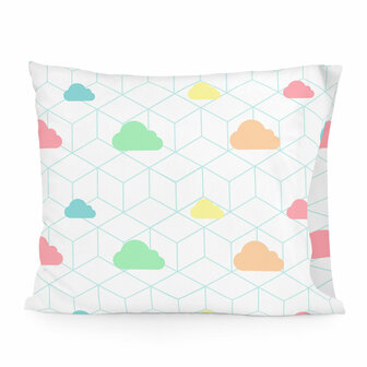 Kussensloop HappyFriday Happynois Rainbow Multicolour 60 x 70 cm 1
