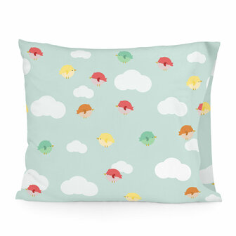 Kussensloop HappyFriday Happynois Learning to fly Multicolour 60 x 70 cm 1