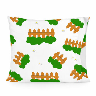 Kussensloop HappyFriday Mr Fox Piggys Multicolour 60 x 70 cm 1