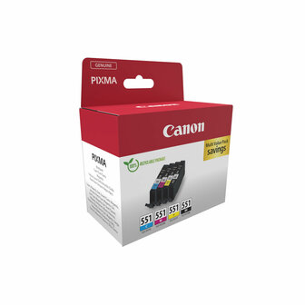 Originele inktcartridge Canon CLI551 Multicolour (1 Stuks) 2