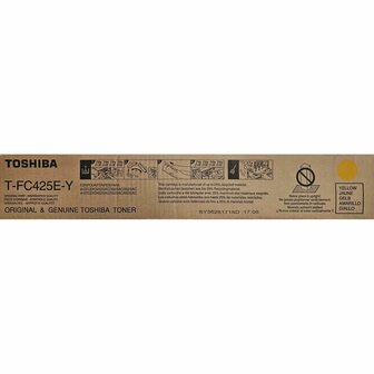 Originele Toner Toshiba T-FC425EY e-STUDIO6525AC Series Geel 1