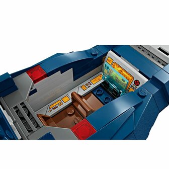 Bouwspel Lego MARVEL 76281 X-MEN X-JET Multicolour 359 Onderdelen 6