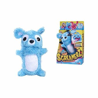 Knuffel met Geluid Simba Screamerz Beer 30 cm Blauw Multicolour 1