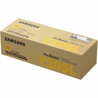 Originele Toner Samsung CLT-Y505L Geel 1