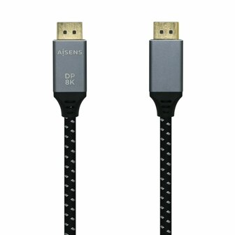 DisplayPort kabel Aisens Zwart Zwart/Gris 3 m 1