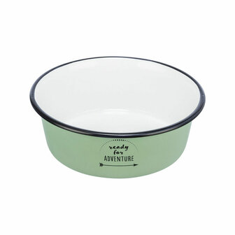 Voerbak voor honden Trixie Groen &Oslash; 21 cm 1,9 L 1