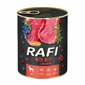 Natvoer Dolina Noteci Bosbessen Kalfsvlees 800 g 1