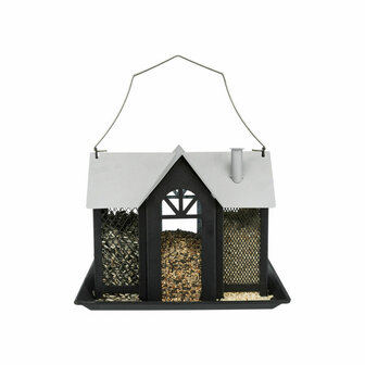 Vogelvoederhuisje Trixie Zwart 2 L 26 x 19 x 19 cm 1