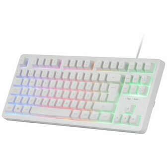 Toetsenbord en muis Mars Gaming MCPRGB3WES Wit 2