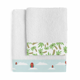 Handdoekenset HappyFriday Happynois Pirata Multicolour 2 Onderdelen 1