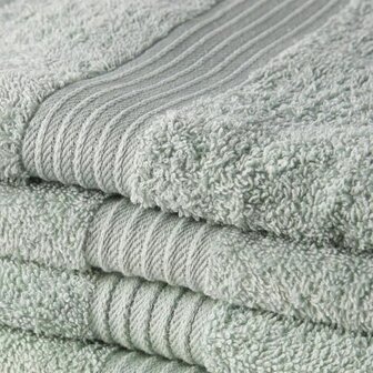 Handdoekenset TODAY Essential Lichtgroen 70 x 130 cm (5 Stuks) 2