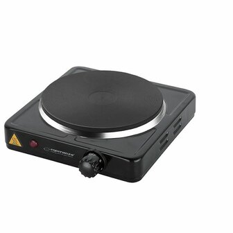 Elektrische Kookplaat Esperanza EKH002K Zwart 1