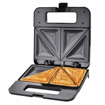 Tosti-ijzer Esperanza EKT010 Zwart 1000 W 3