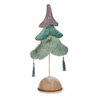 Kerstboom Multicolour 12 x 43 x 22 cm Zilverkleurig Hout 1